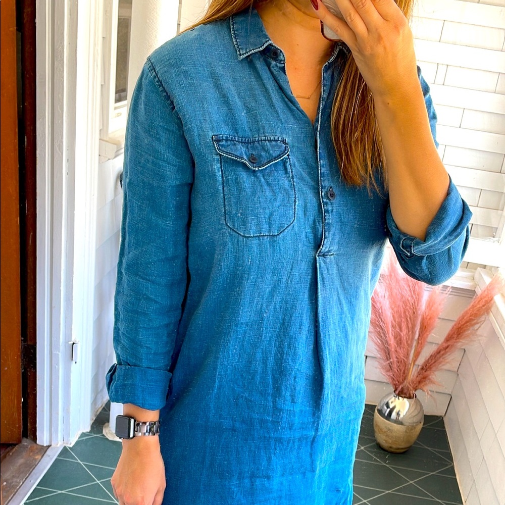 Madewell chambray dress